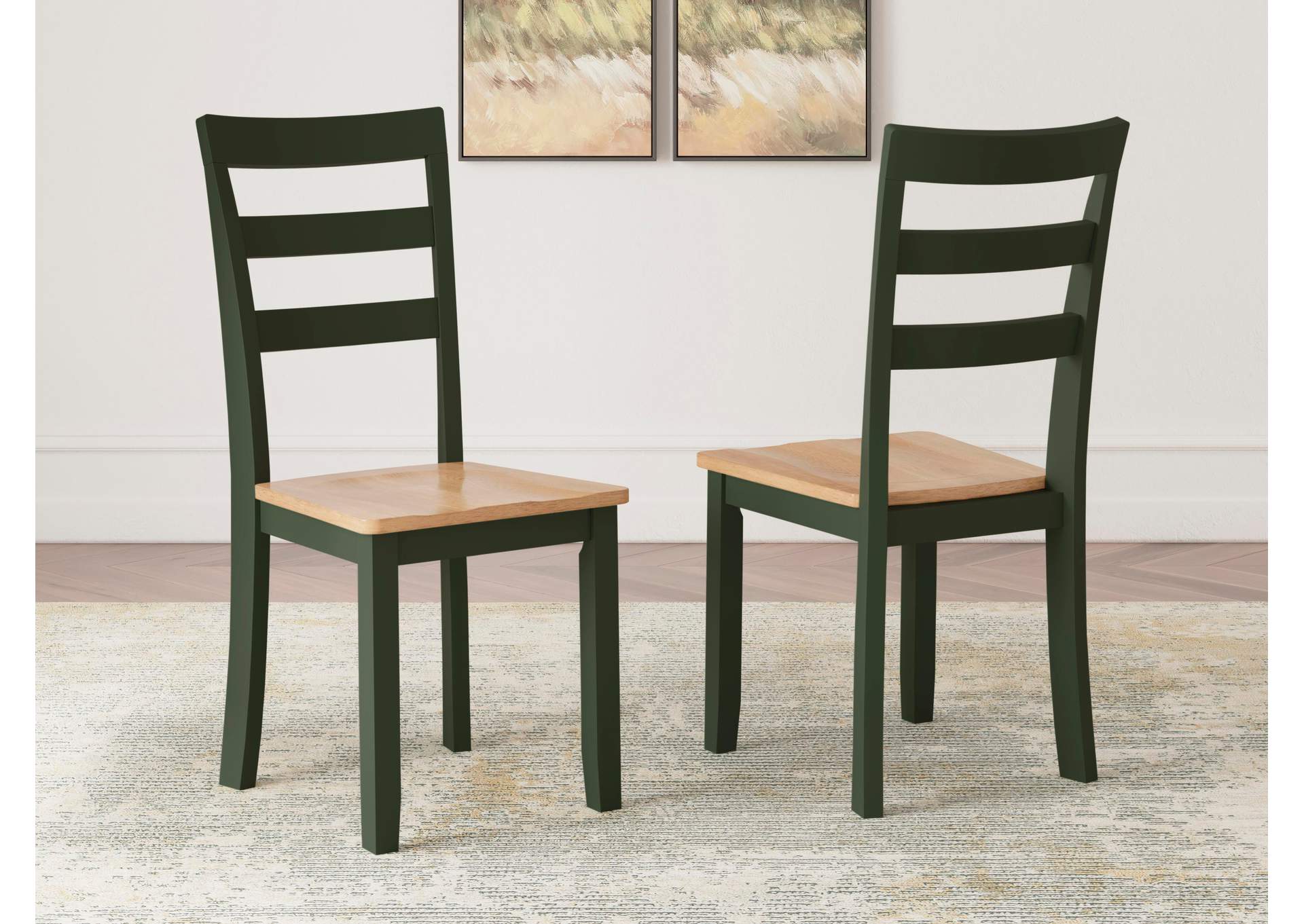Gesthaven Dining Table and 2 Chairs