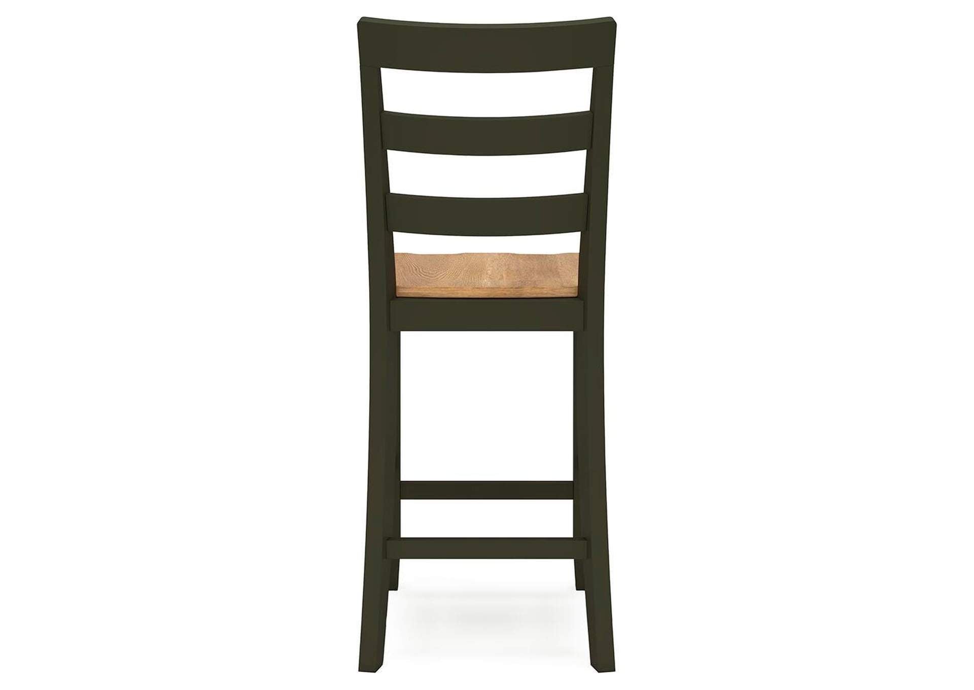 Gesthaven Counter Height Dining Table and 2 Barstools