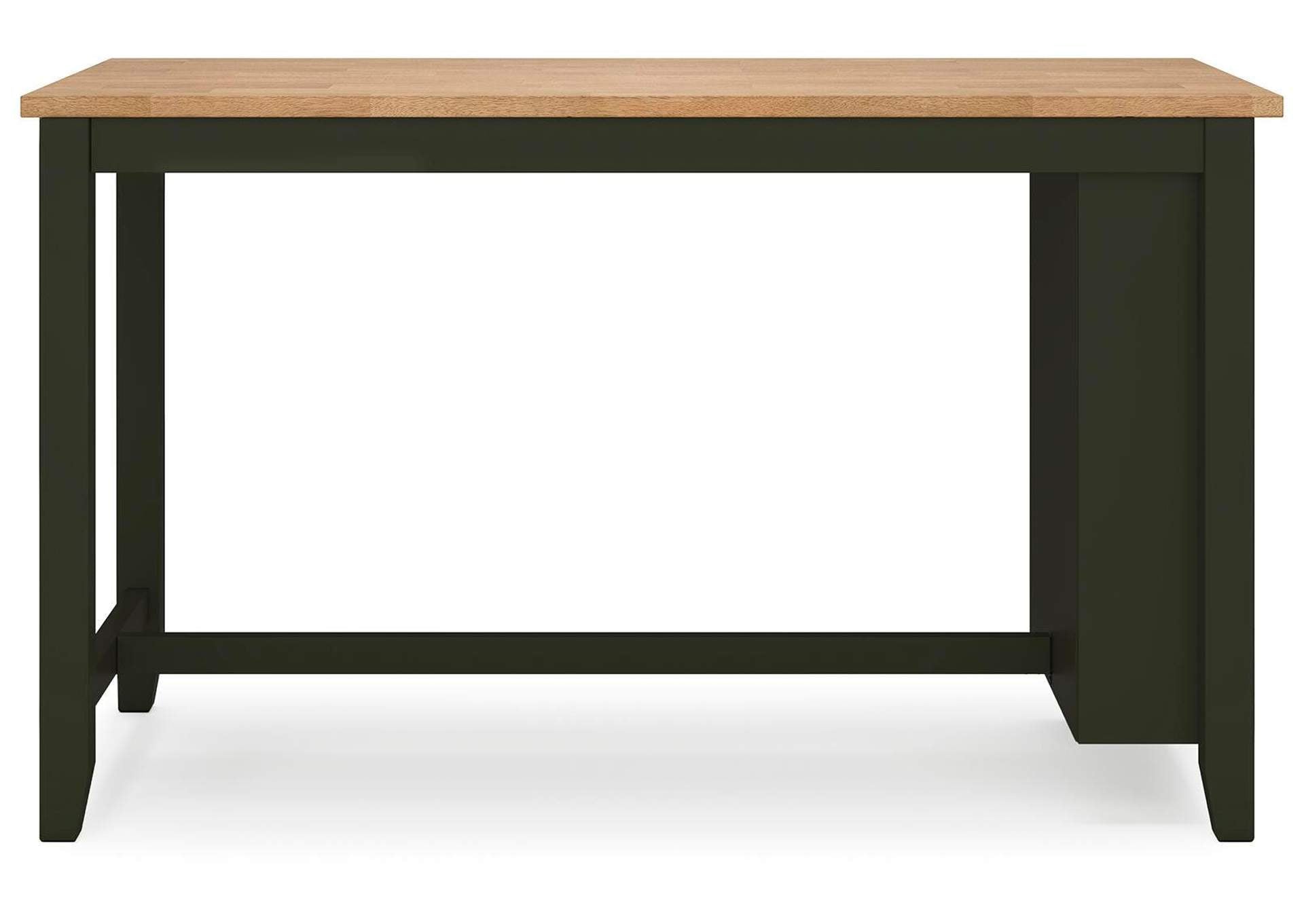 Gesthaven Counter Height Dining Table and 2 Barstools