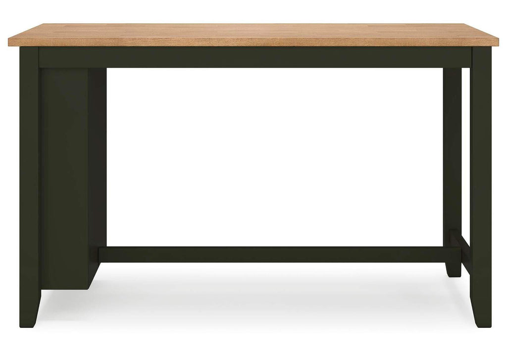Gesthaven Counter Height Dining Table and 2 Barstools