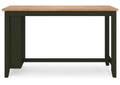 Gesthaven Counter Height Dining Table and 2 Barstools