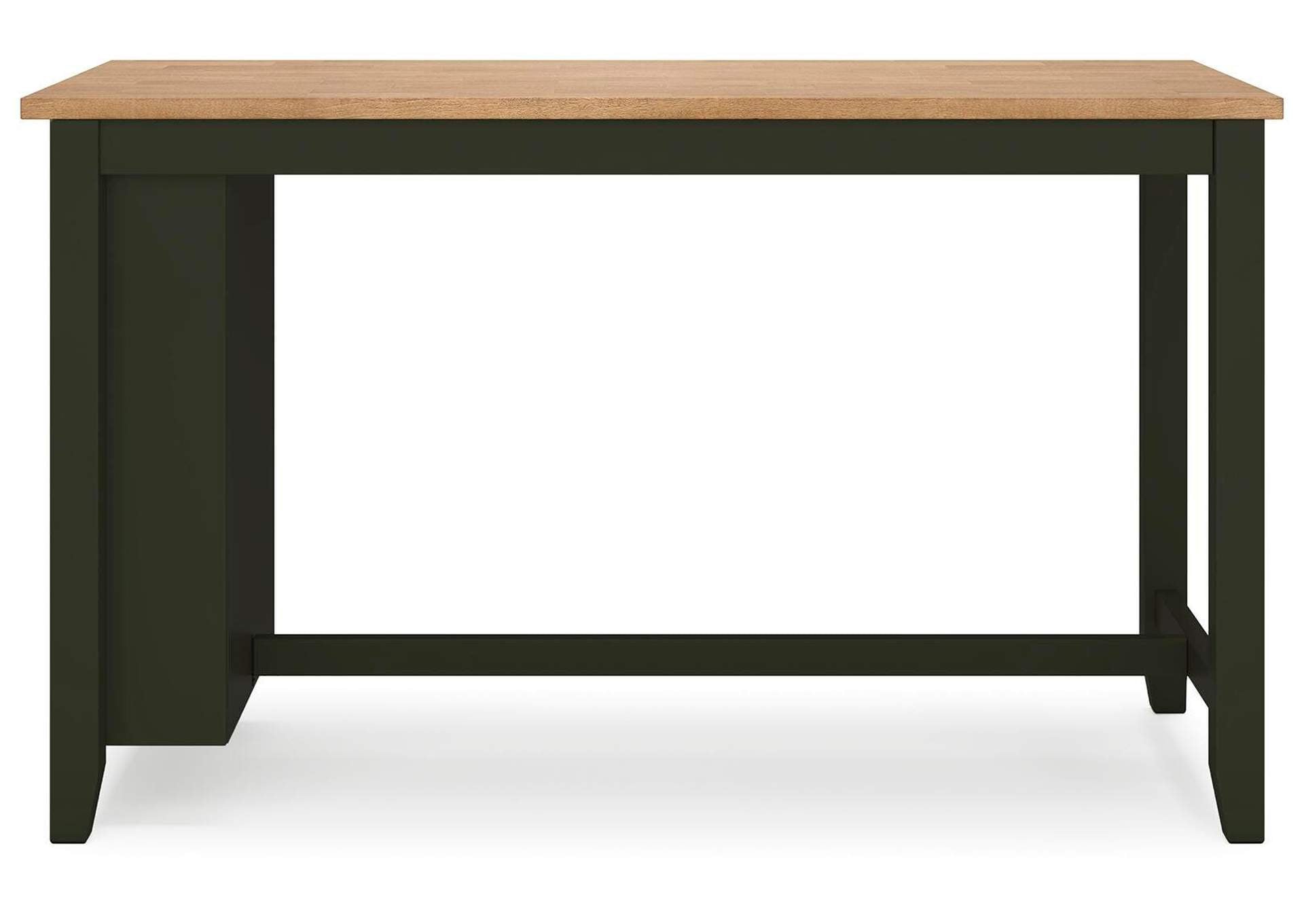 Gesthaven Counter Height Dining Table and 2 Barstools