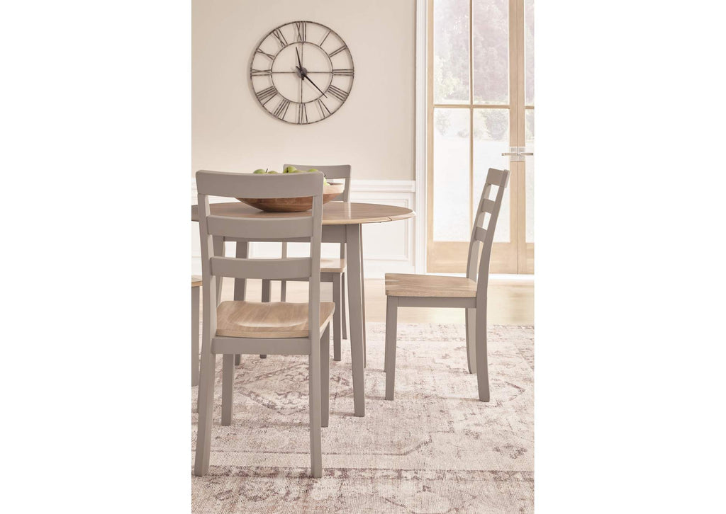 Gesthaven Dining Table and 4 Chairs