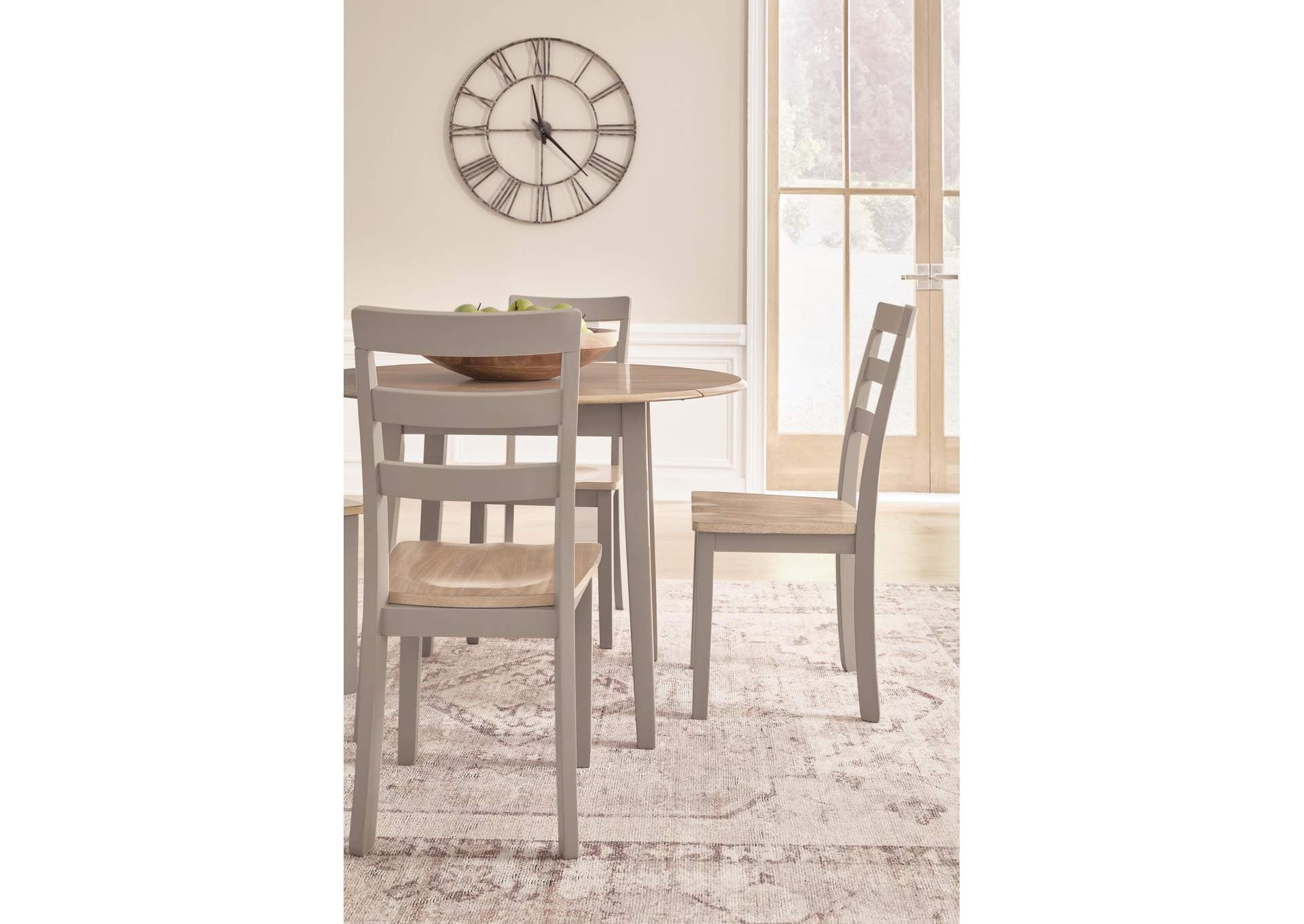 Gesthaven Dining Table and 4 Chairs