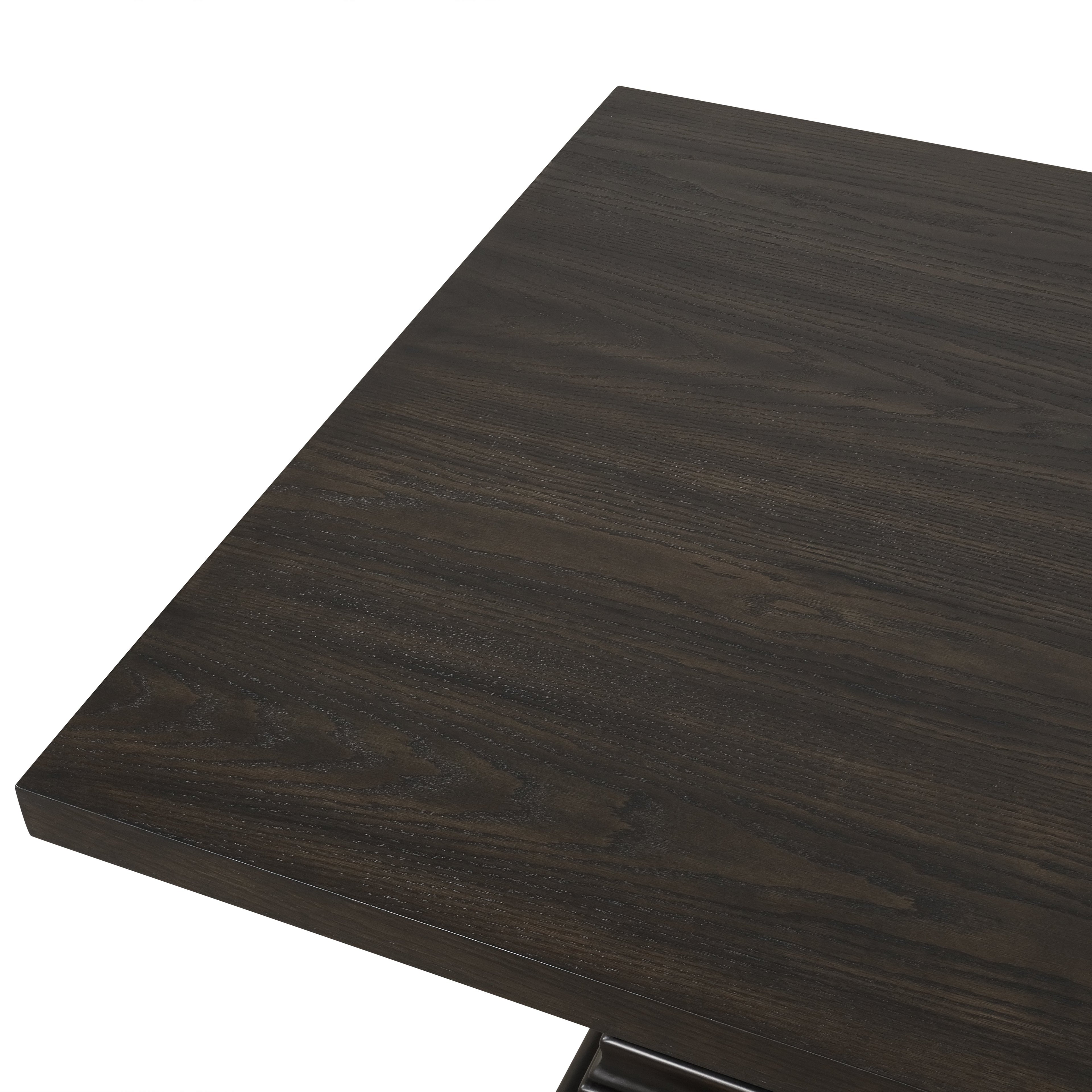 Plateau Rectangle -Rustic Espresso Dining Table