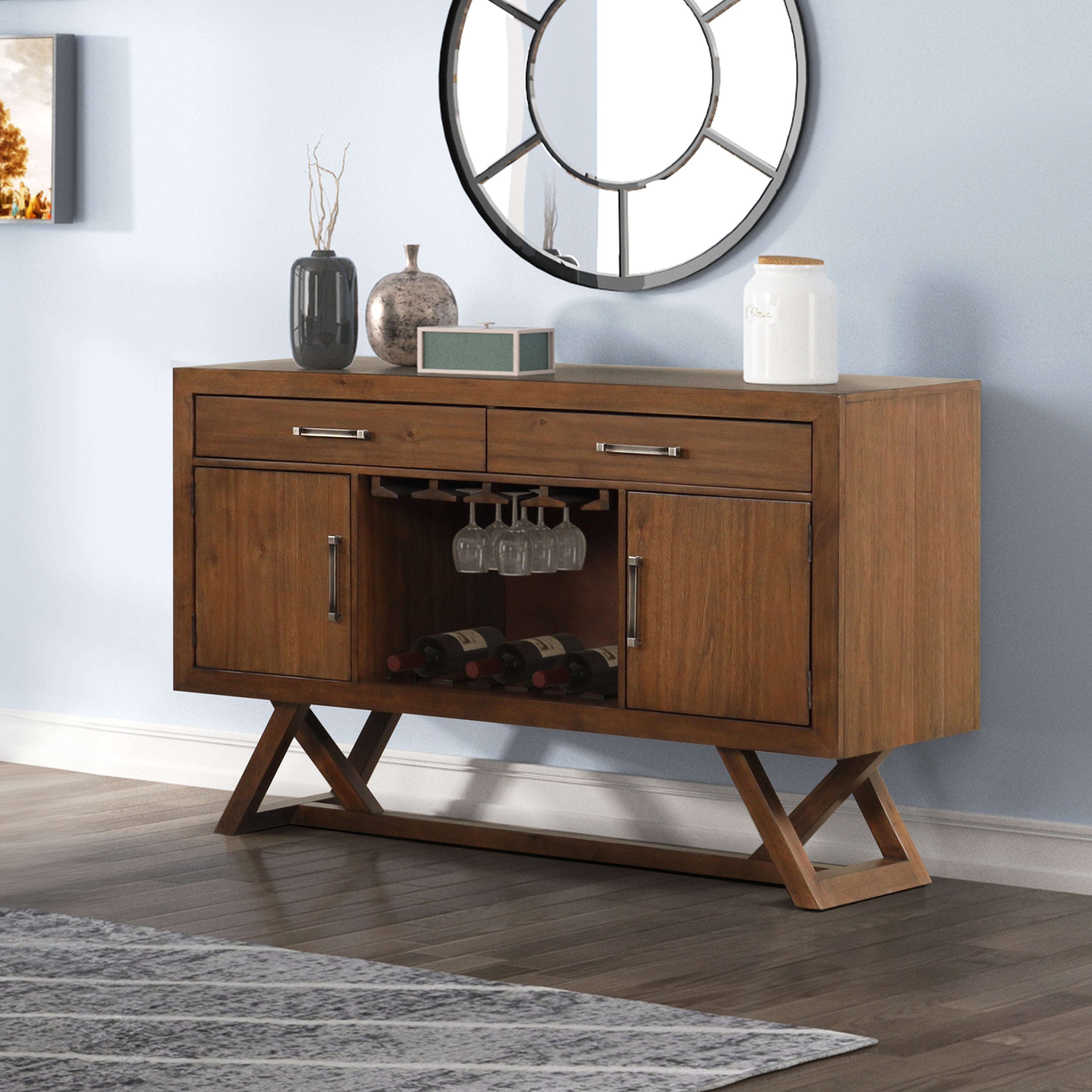 Putnam Server-Walnut