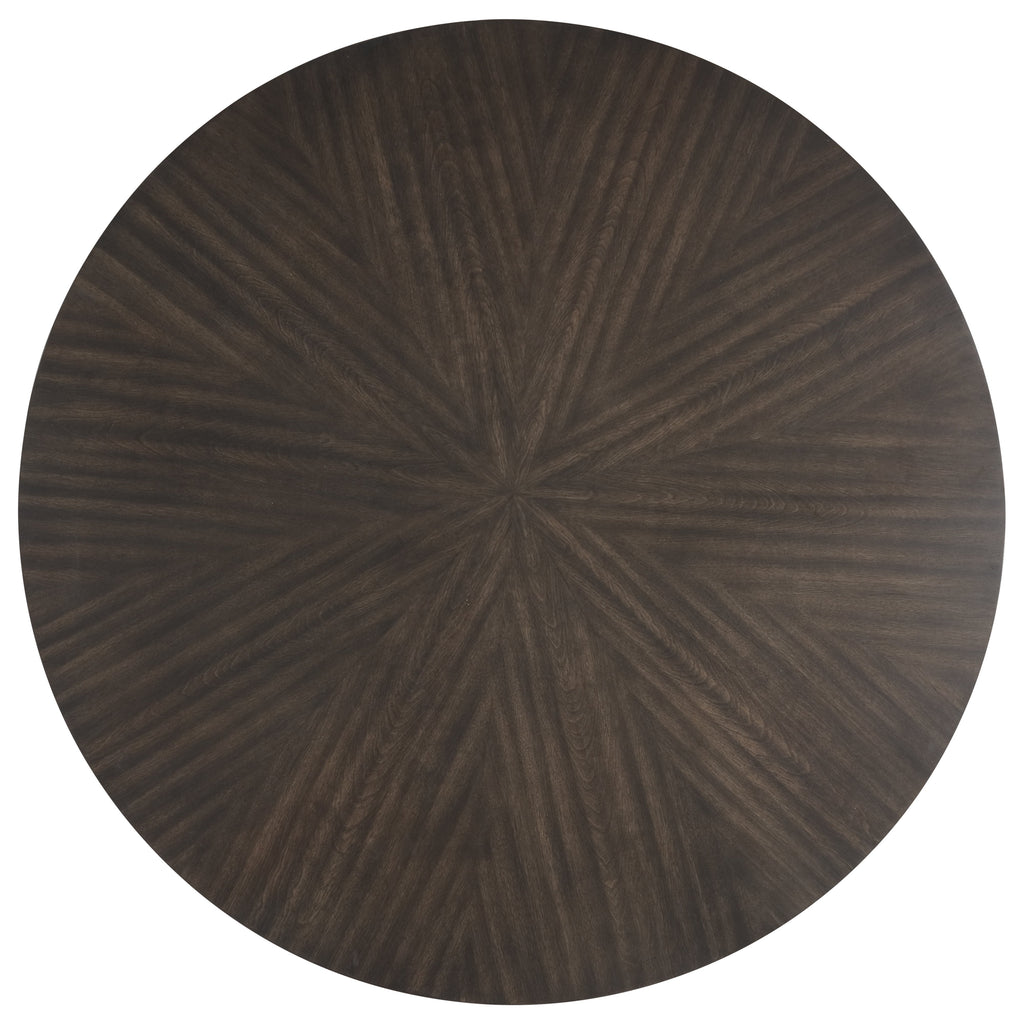 Chestnut Ridge 47" Round Table-Brown
