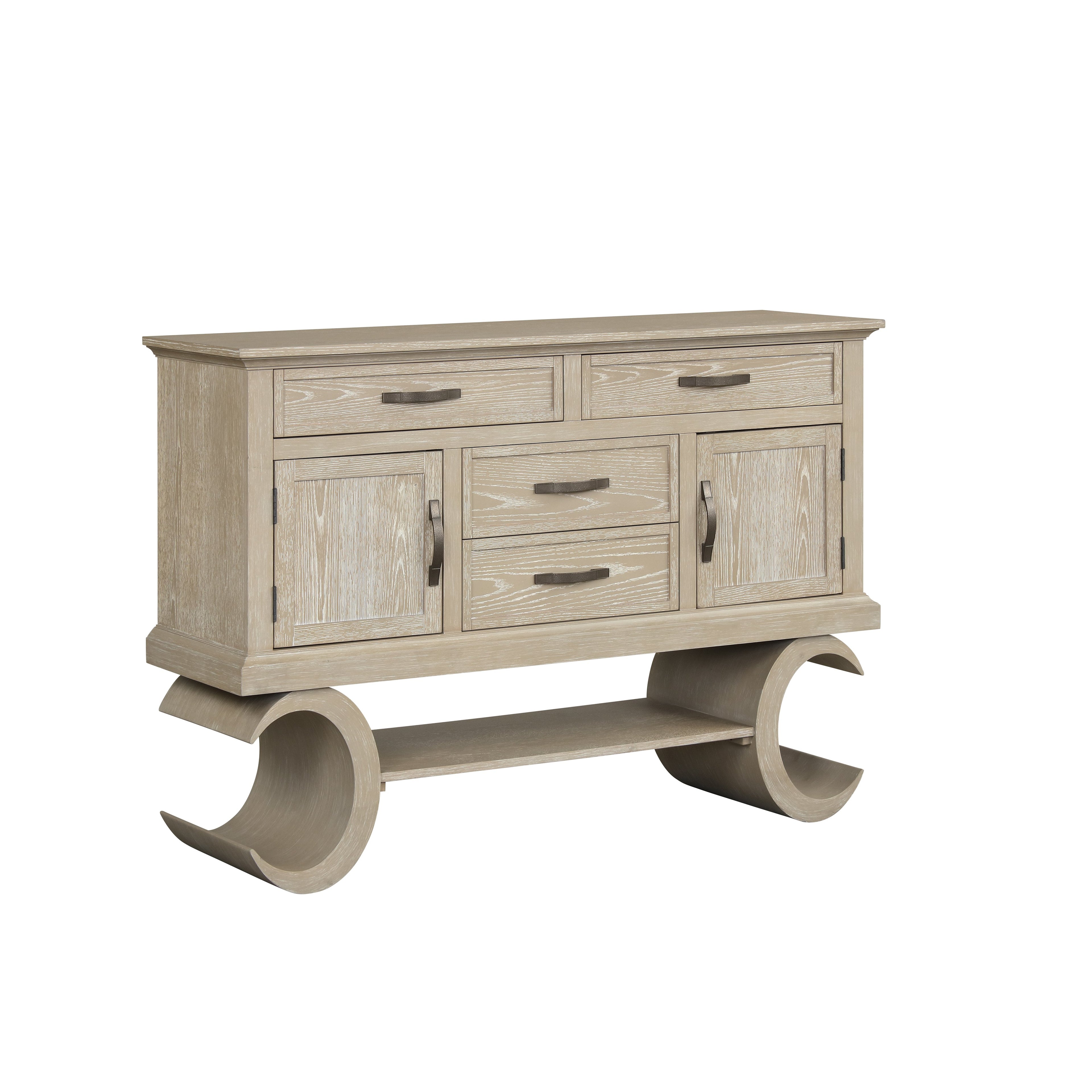 Gwendolyn Server-Cerused Taupe