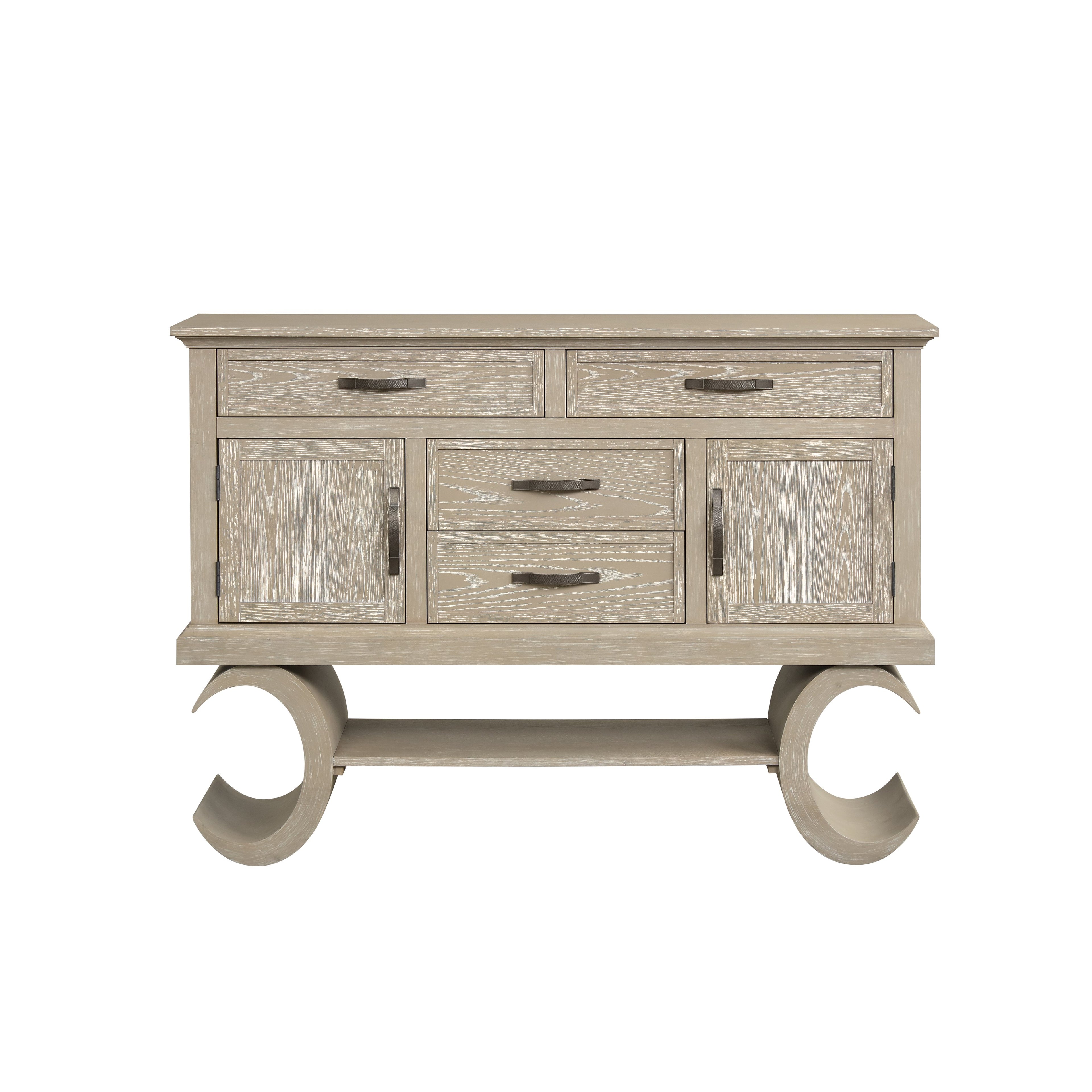 Gwendolyn Server-Cerused Taupe