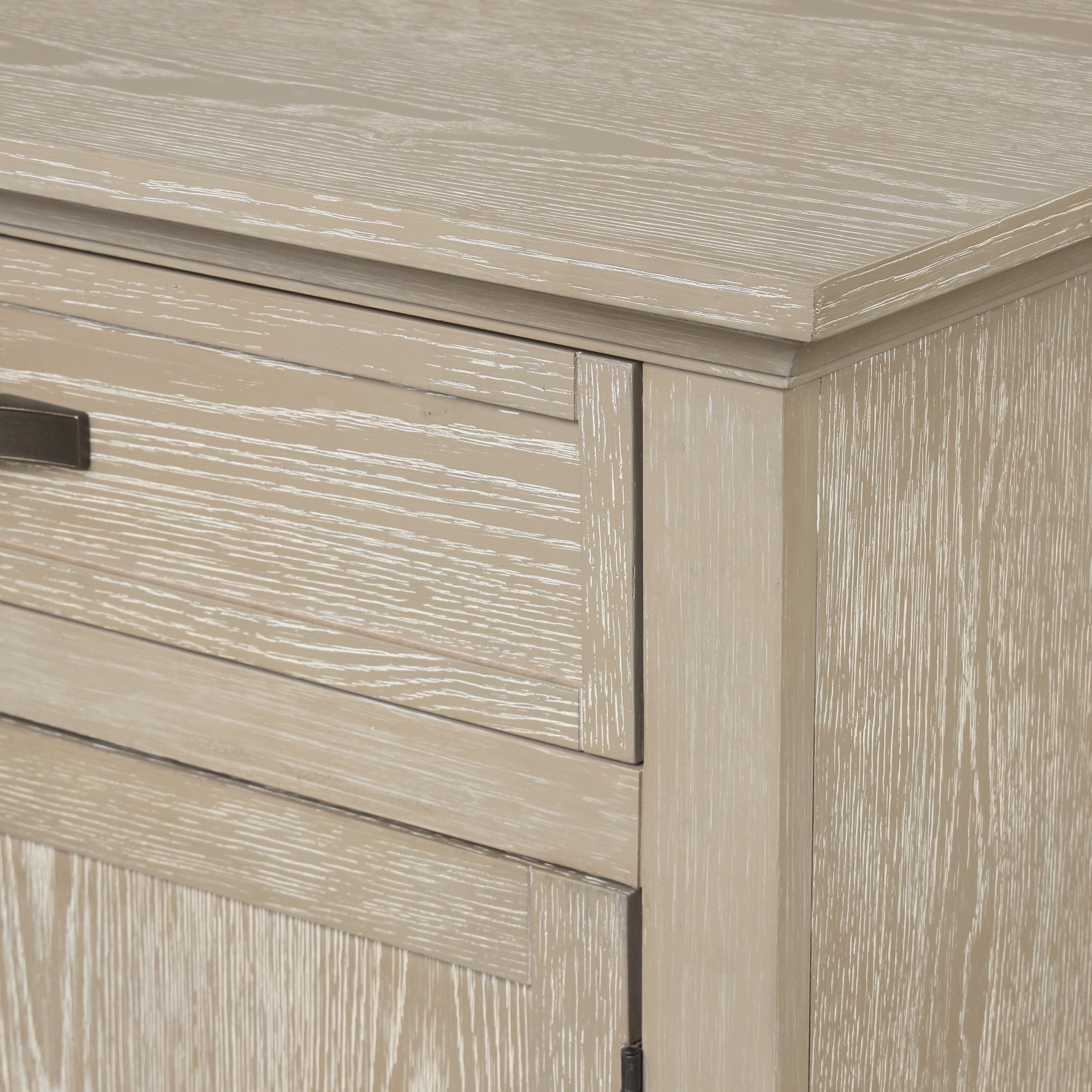 Gwendolyn Server-Cerused Taupe