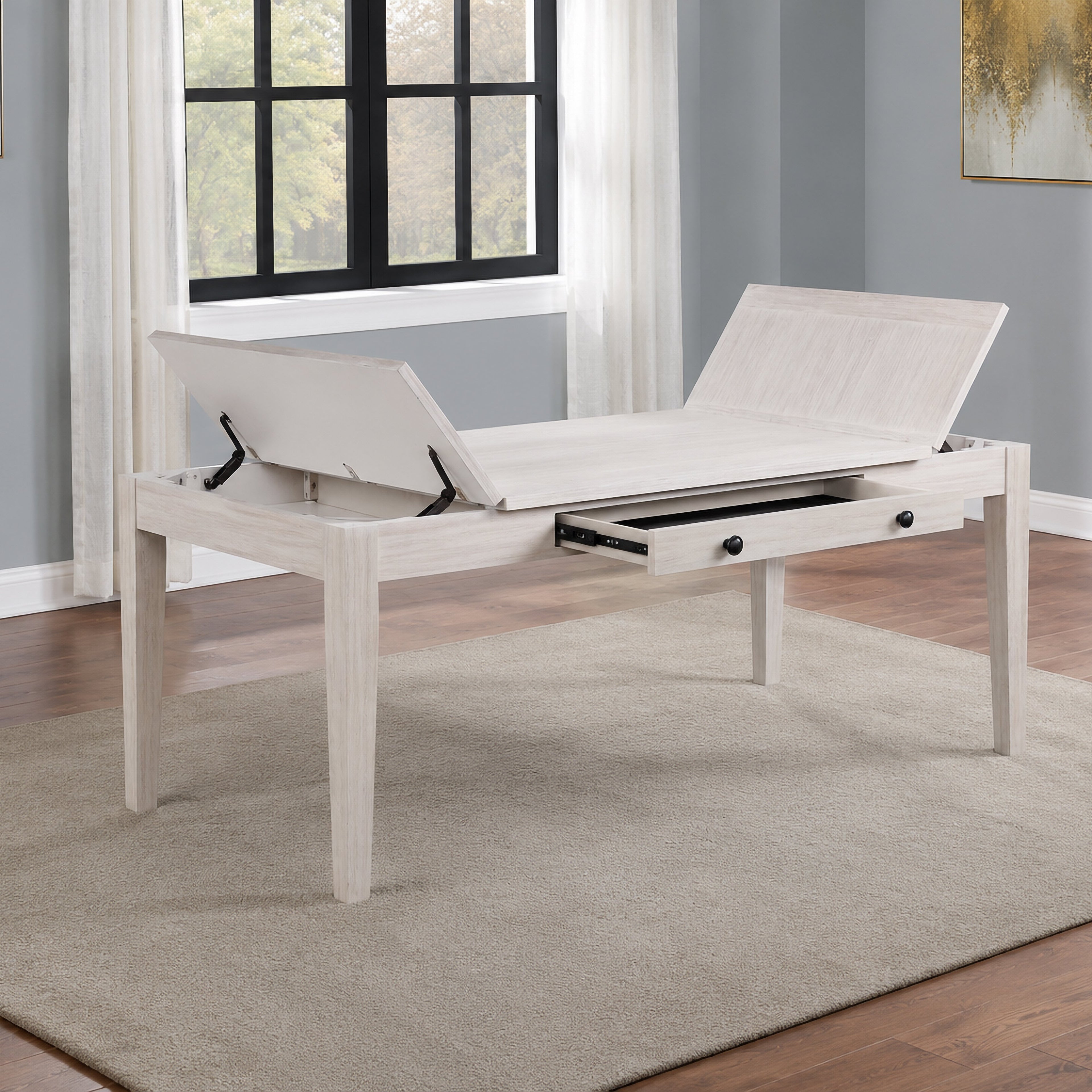Echo Rectangle Dining Table-Driftwood
