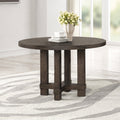 Cityscape Round Dining Table-Walnut