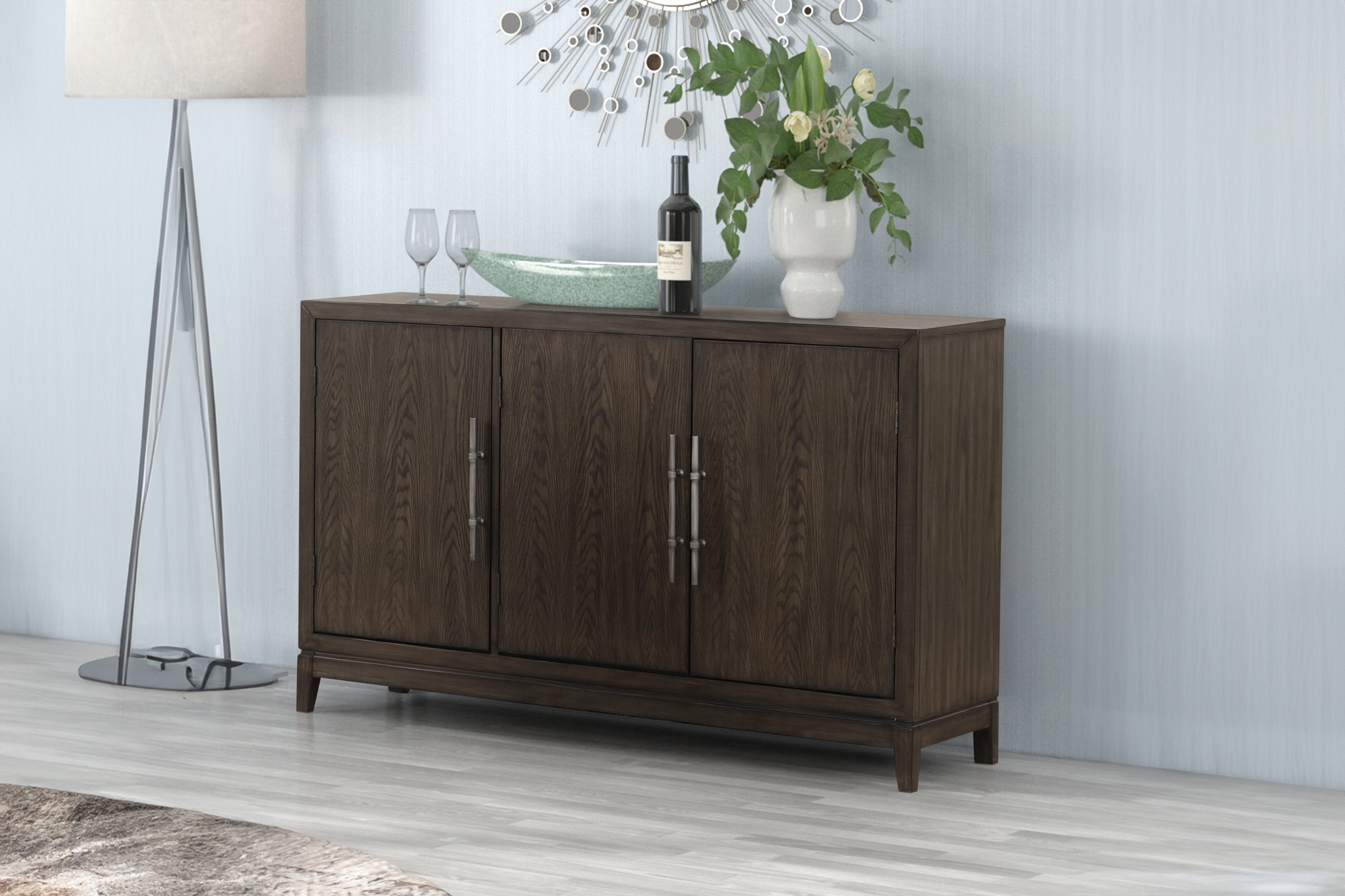 Cityscape Server-Walnut