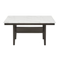 Carissa 60" Rectangle Dining Table w/Storage Shelf