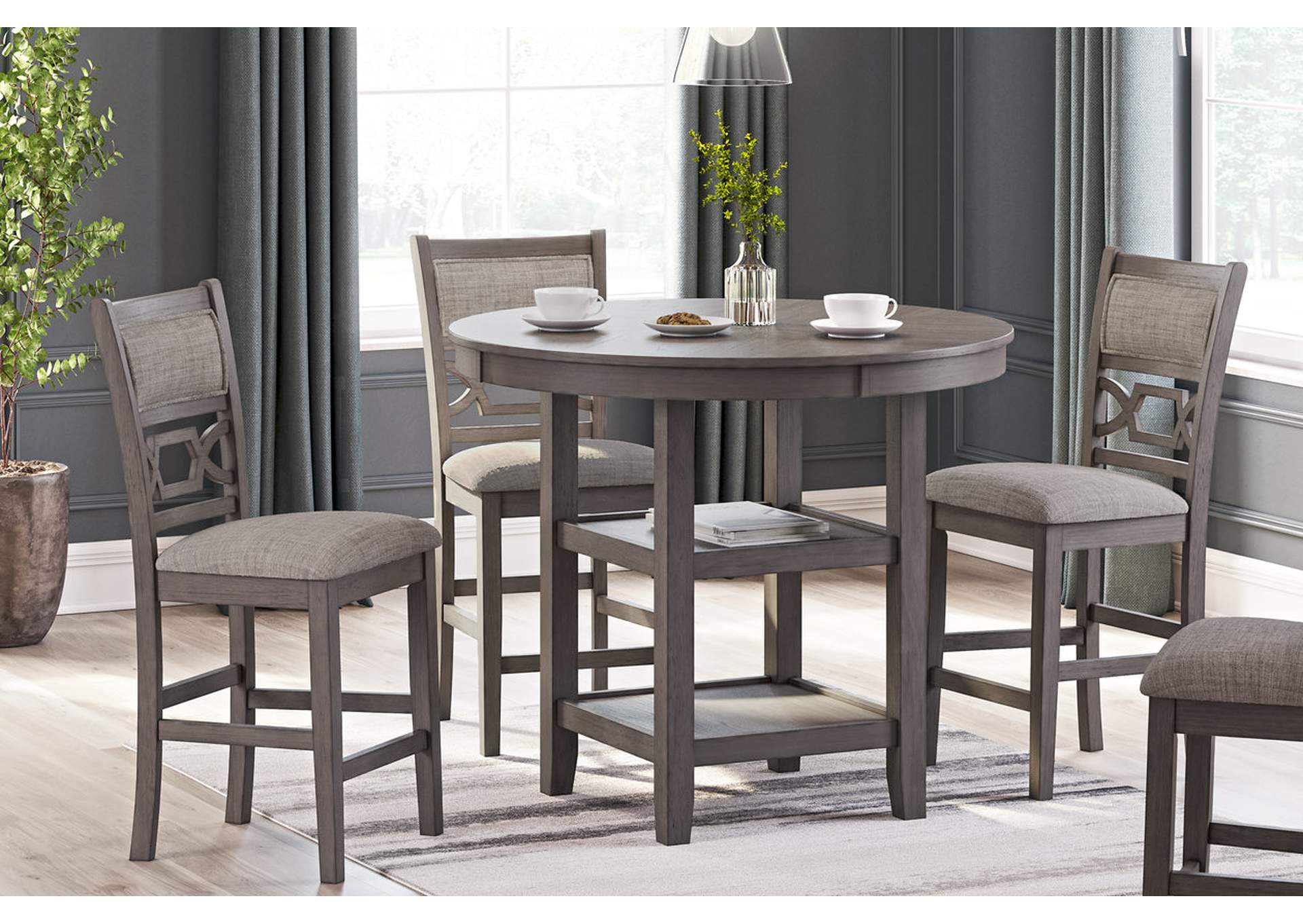 Wrenning Counter Height Dining Table and 4 Barstools (Set of 5)
