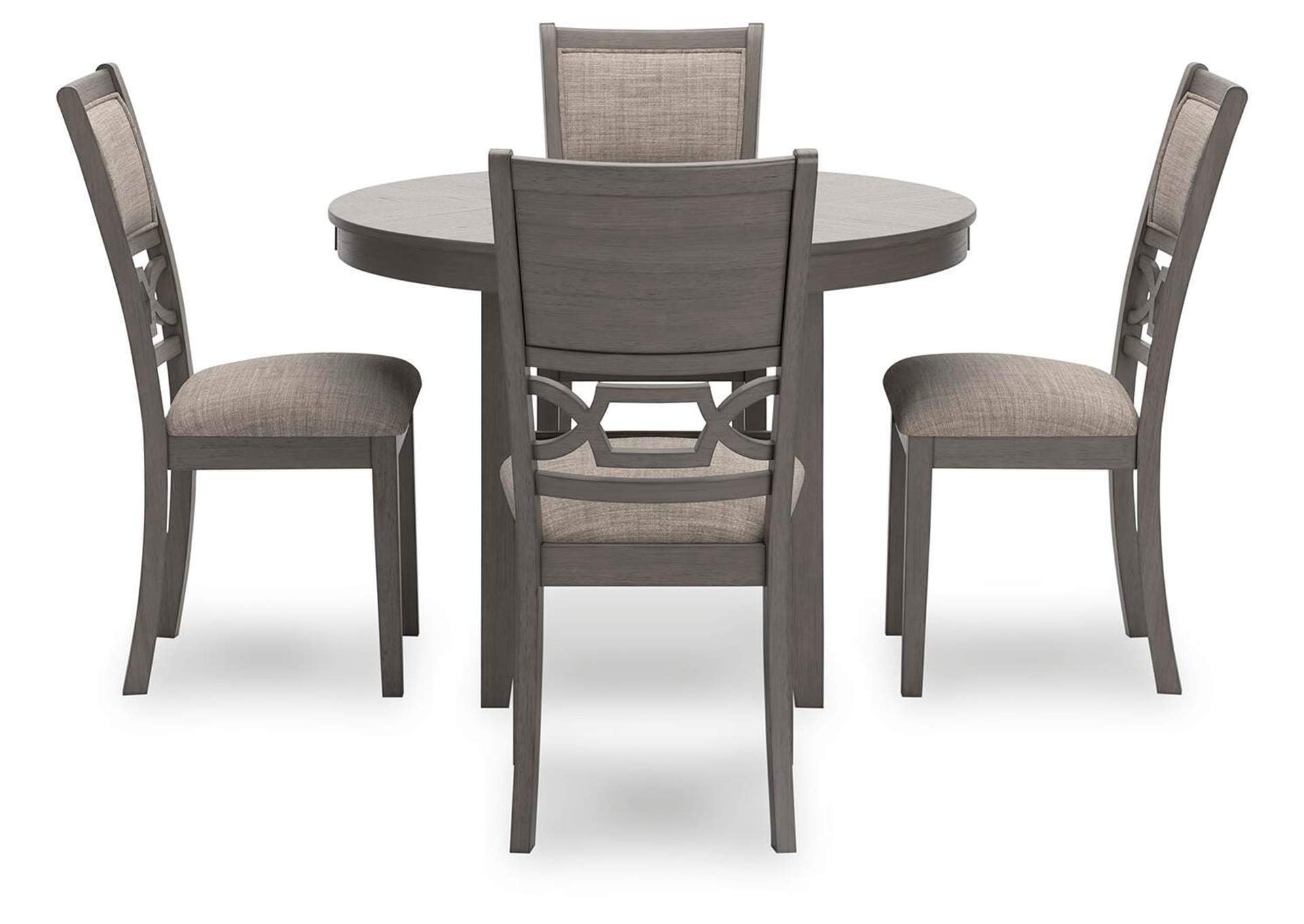 Wrenning Dining Table and 4 Chairs (Set of 5)