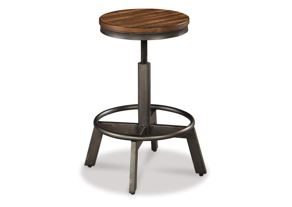 Torjin Counter Height Dining Table and 4 Barstools Set