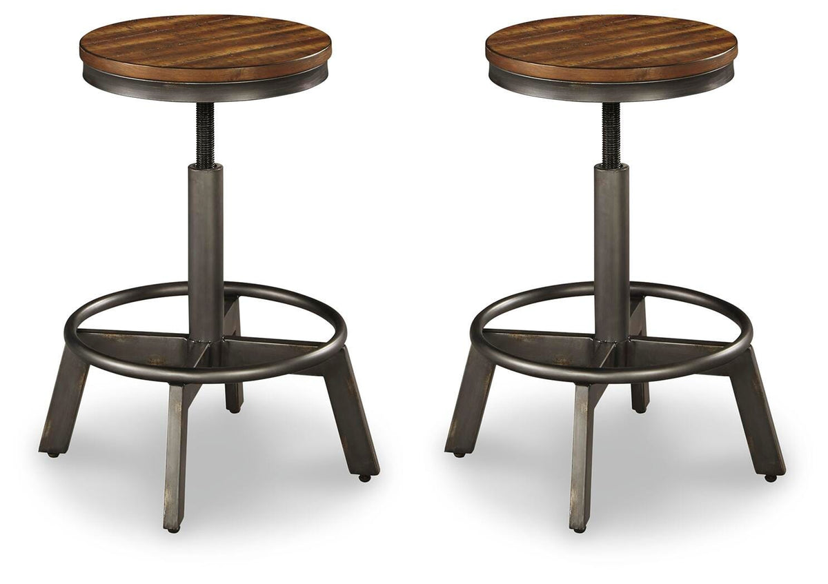 Torjin Counter Height Stool in Brown/Gray, alternate view 2
