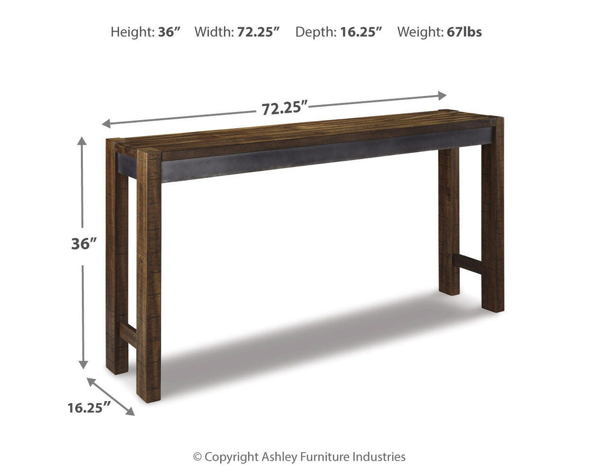 Torjin Counter Height Dining Table in Brown/Gray, alternate view 5