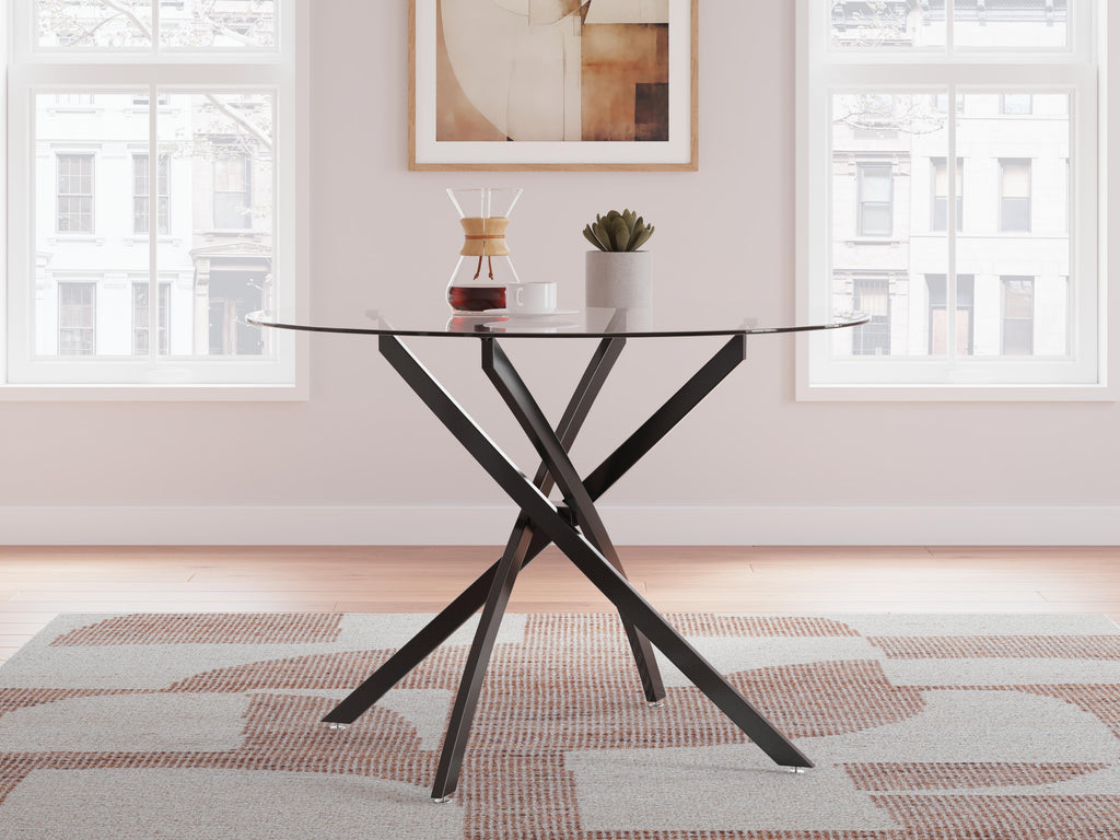 Pharwynn Dining Table in Black, alternate view 3