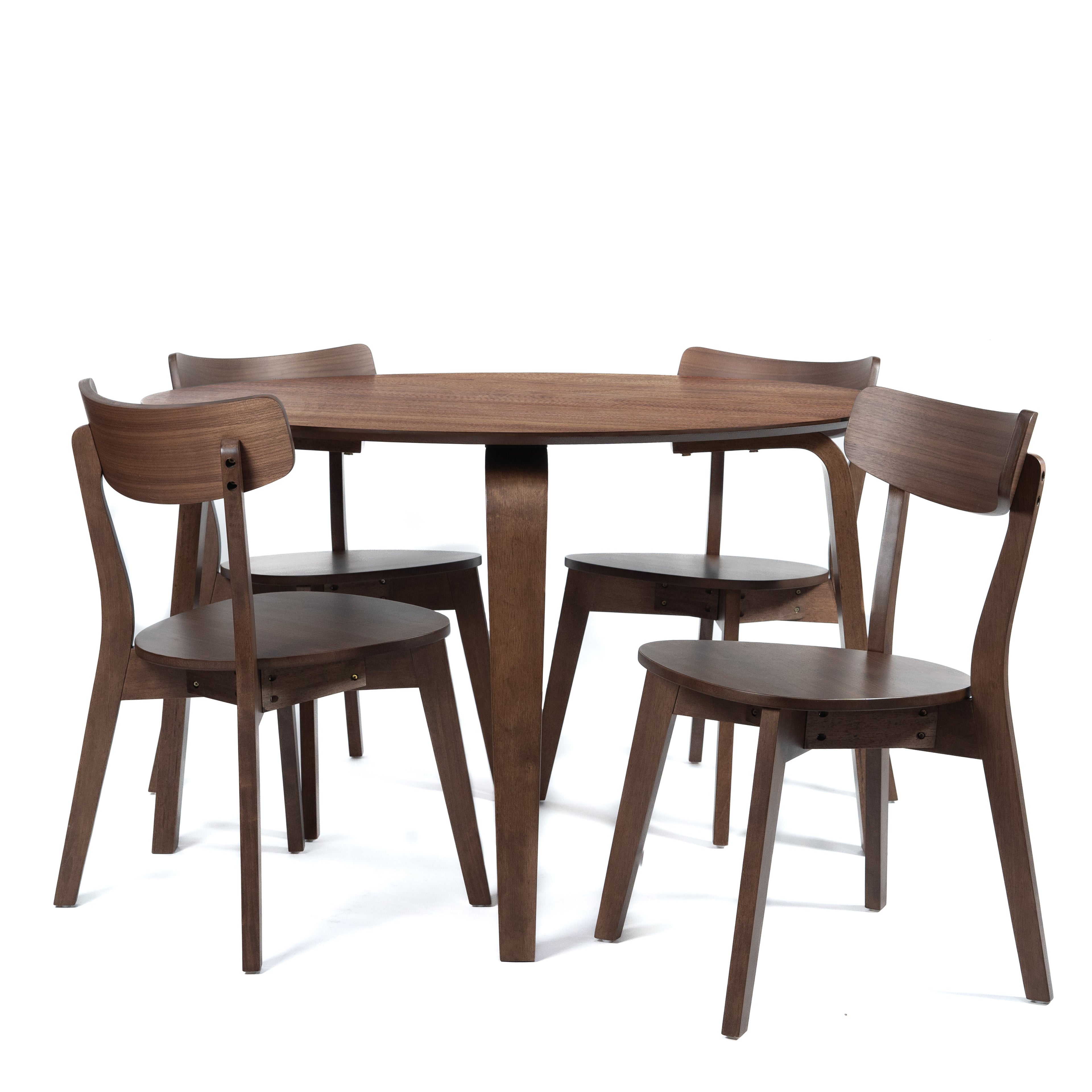Gabby Round -Walnut Dining Table
