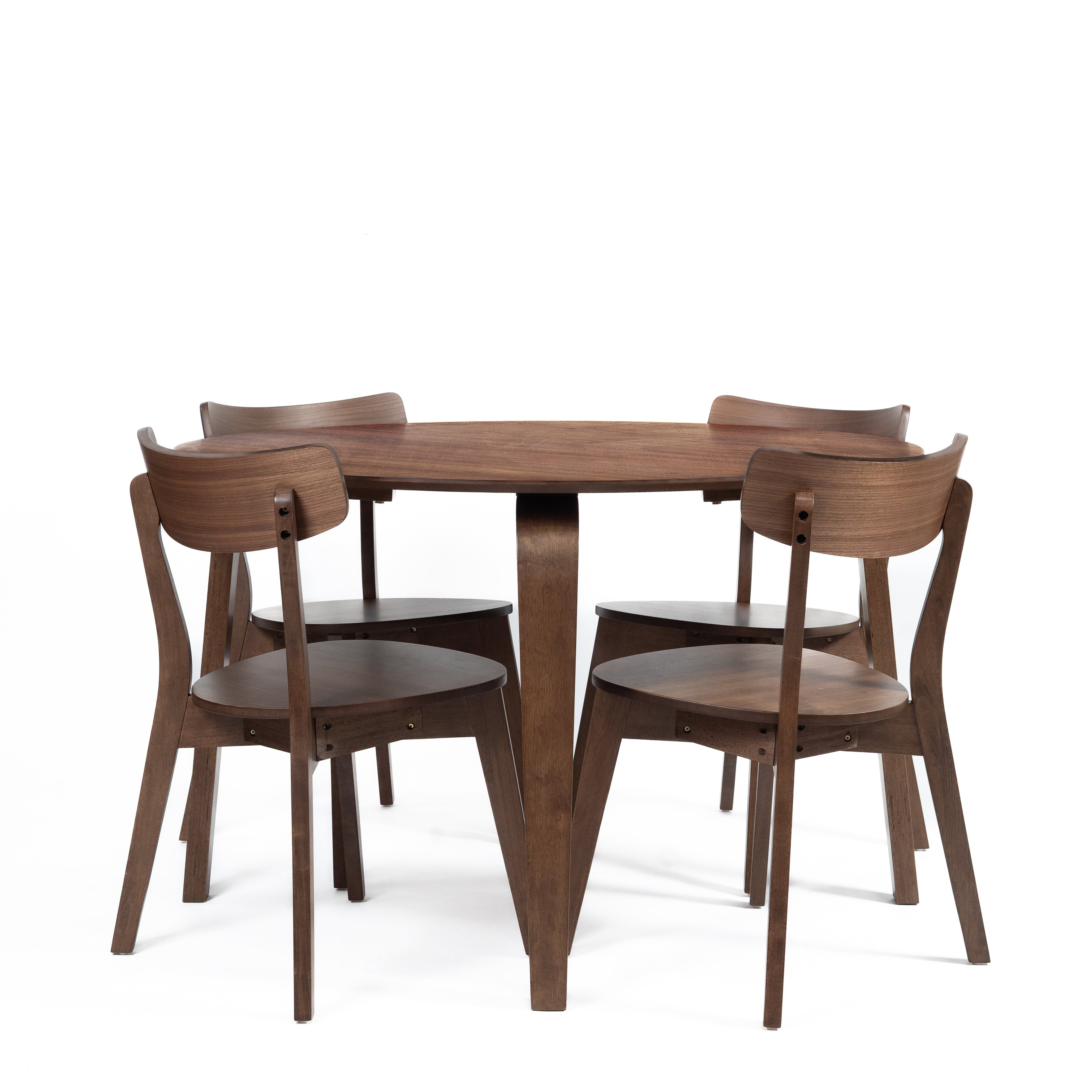 Gabby Round -Walnut Dining Table