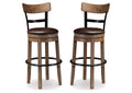 Pinnadel Bar Height Bar Stool (Set of 2)