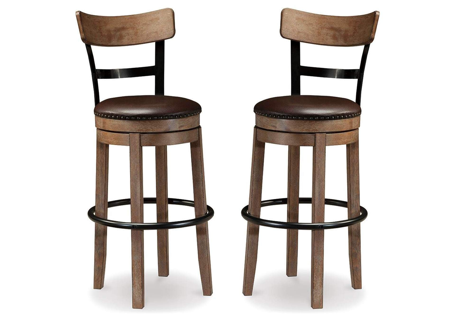 Pinnadel Bar Height Bar Stool (Set of 2)