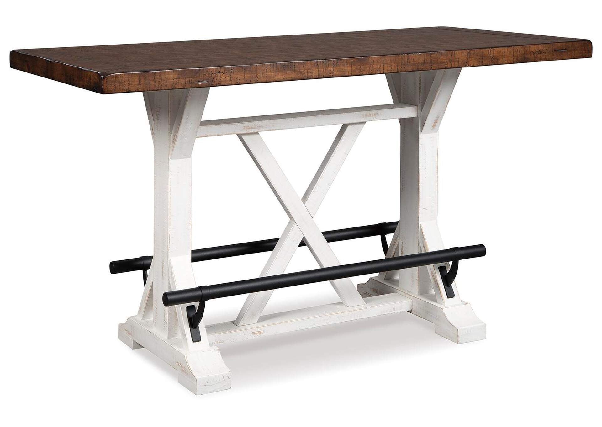 Valebeck Counter Height Dining Table and 4 Barstools Set