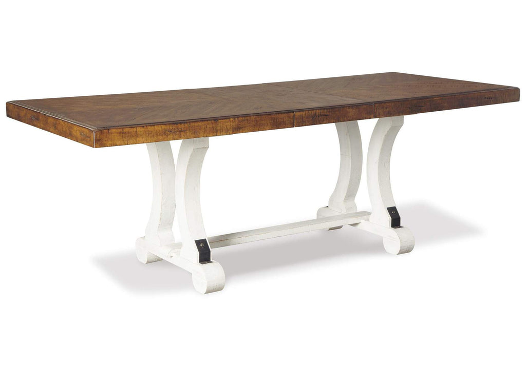 Valebeck Dining Table and 4 Chairs Set