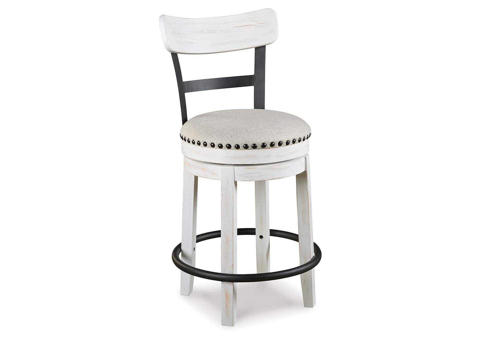Valebeck Counter Height Dining Table and 2 Barstools