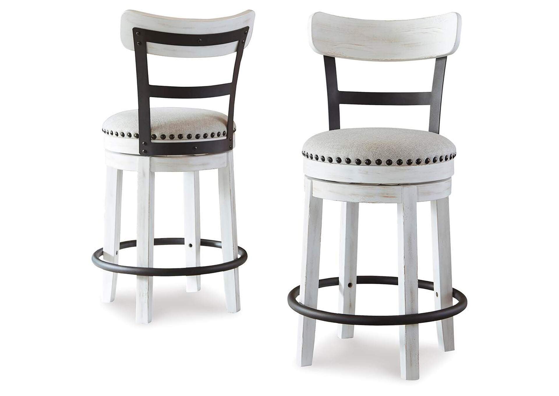 Valebeck Counter Height Dining Table and 2 Barstools