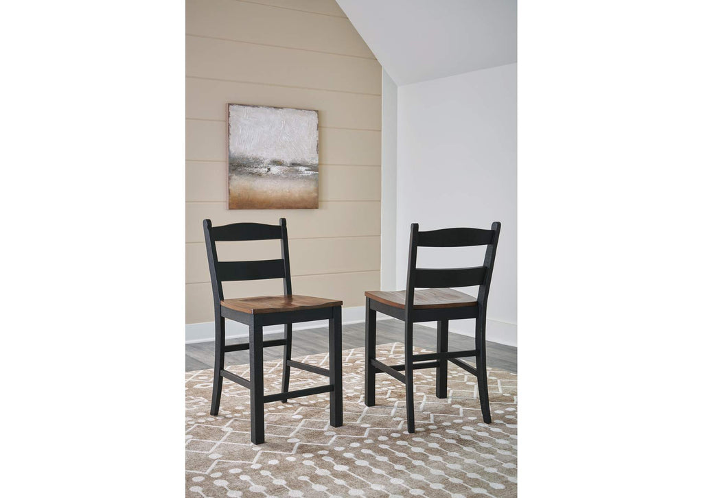 Valebeck Counter Height Barstool (Set of 2)