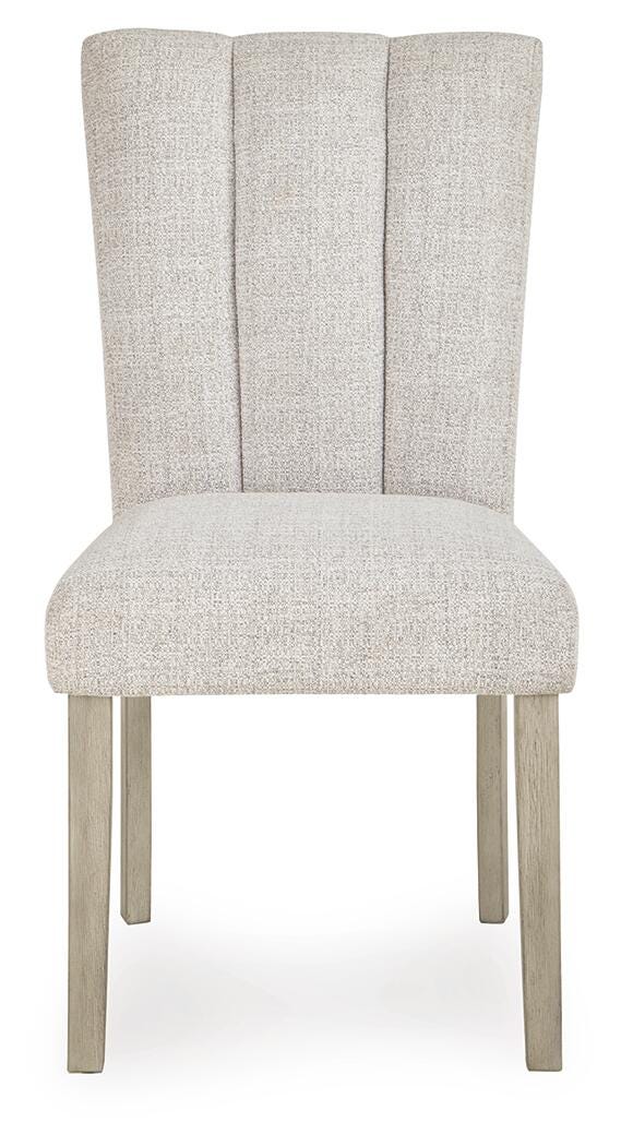 Larawyn Dining Chair in Bisque, front view