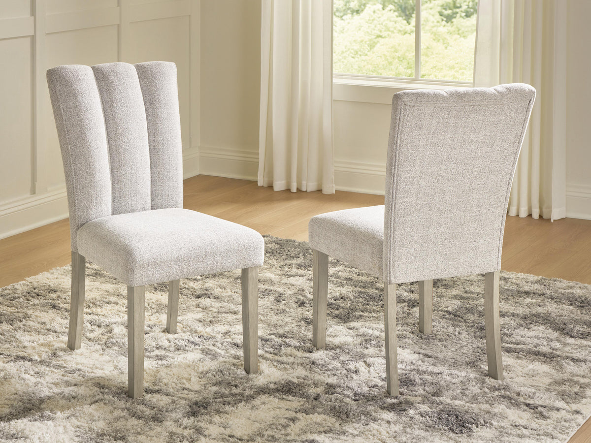 Larawyn Dining Chair in Bisque, lifestyle view