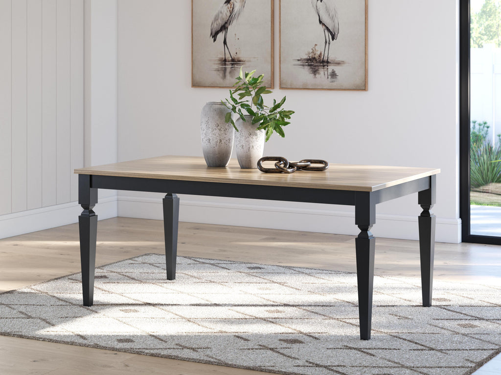 Brenkerton Dining Table in Grayish Brown/Black, alternate view 2