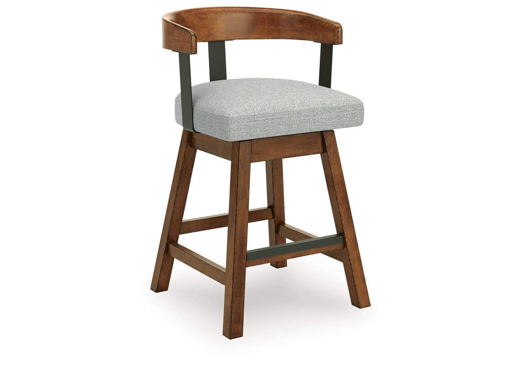 Ralene Counter Height Barstool angled view