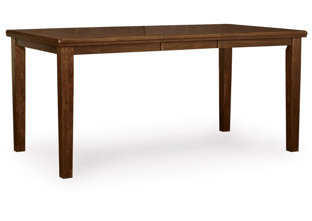 Ralene Counter Height Dining Extension Table angled view