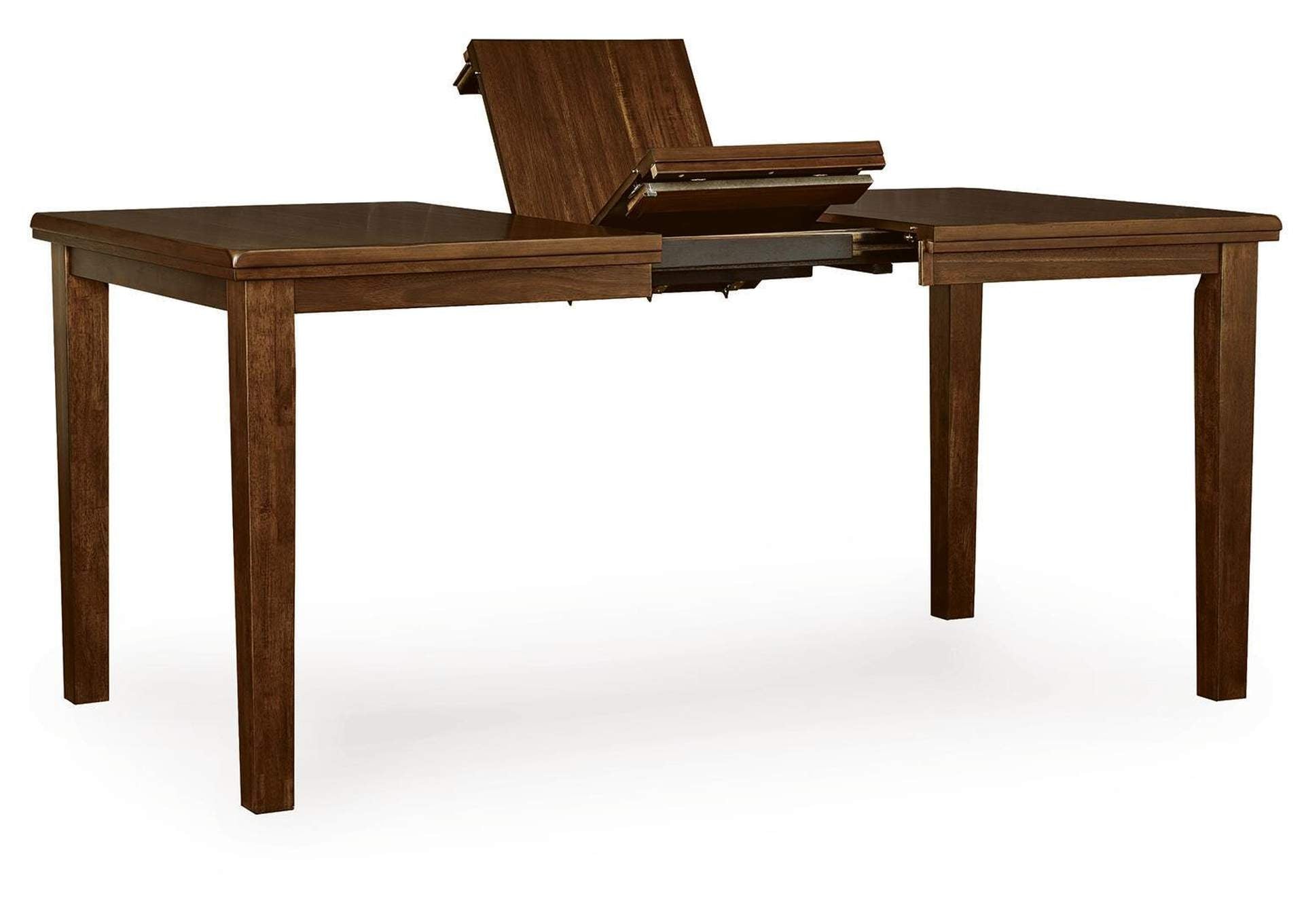 Ralene Counter Height Dining Extension Table angled view