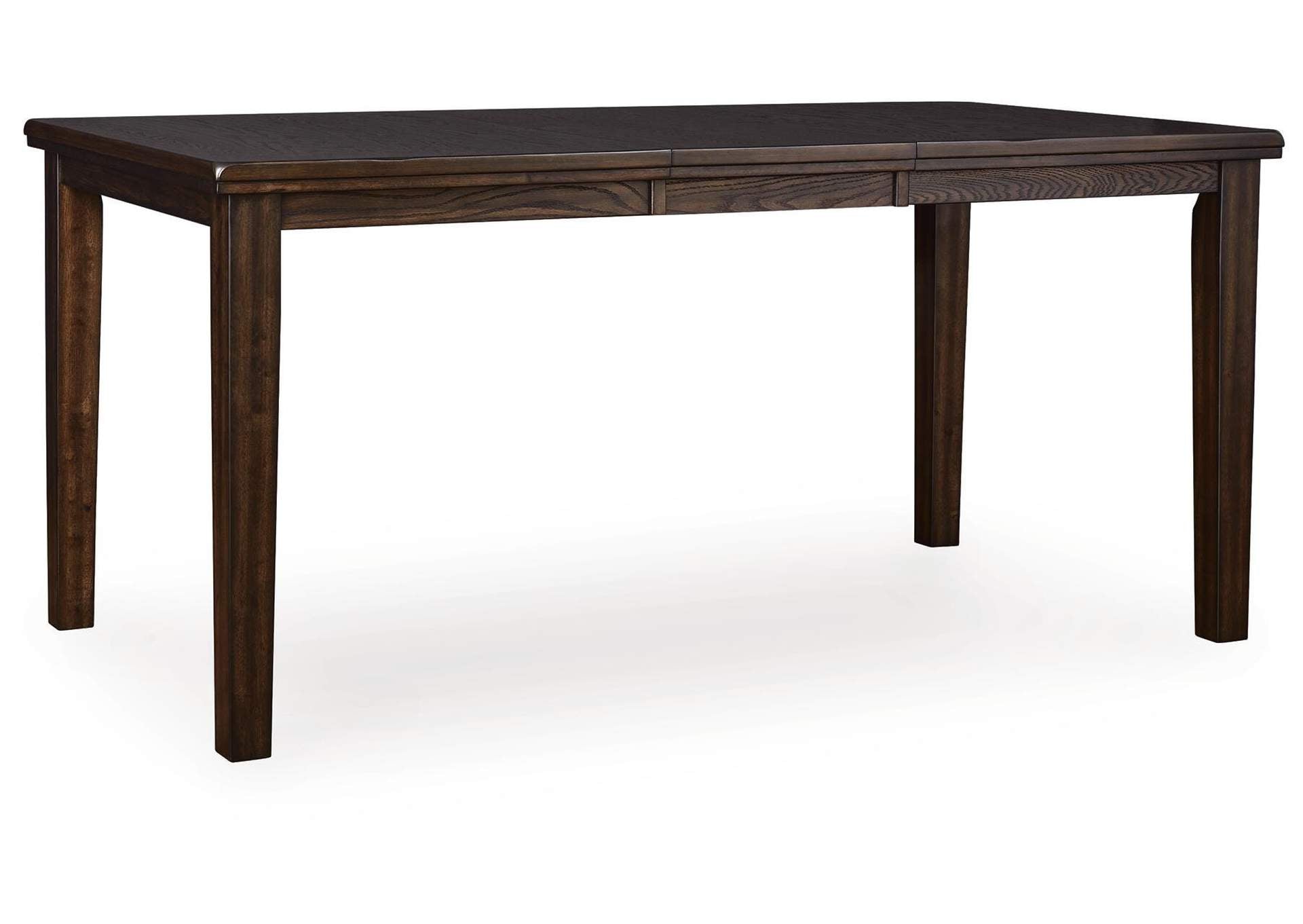 Haddigan Counter Height Dining Extension Table angled view
