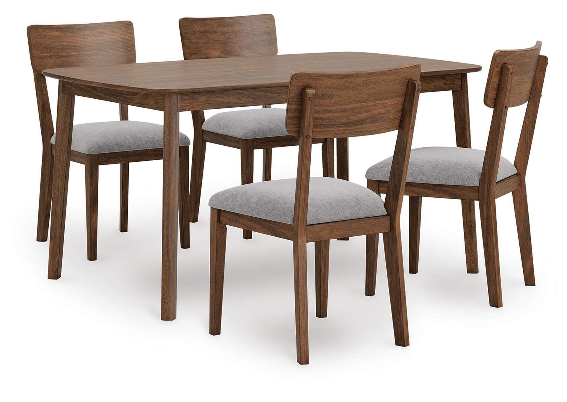 Tameride Dining Table and 4 Chairs (Set of 5) angled view