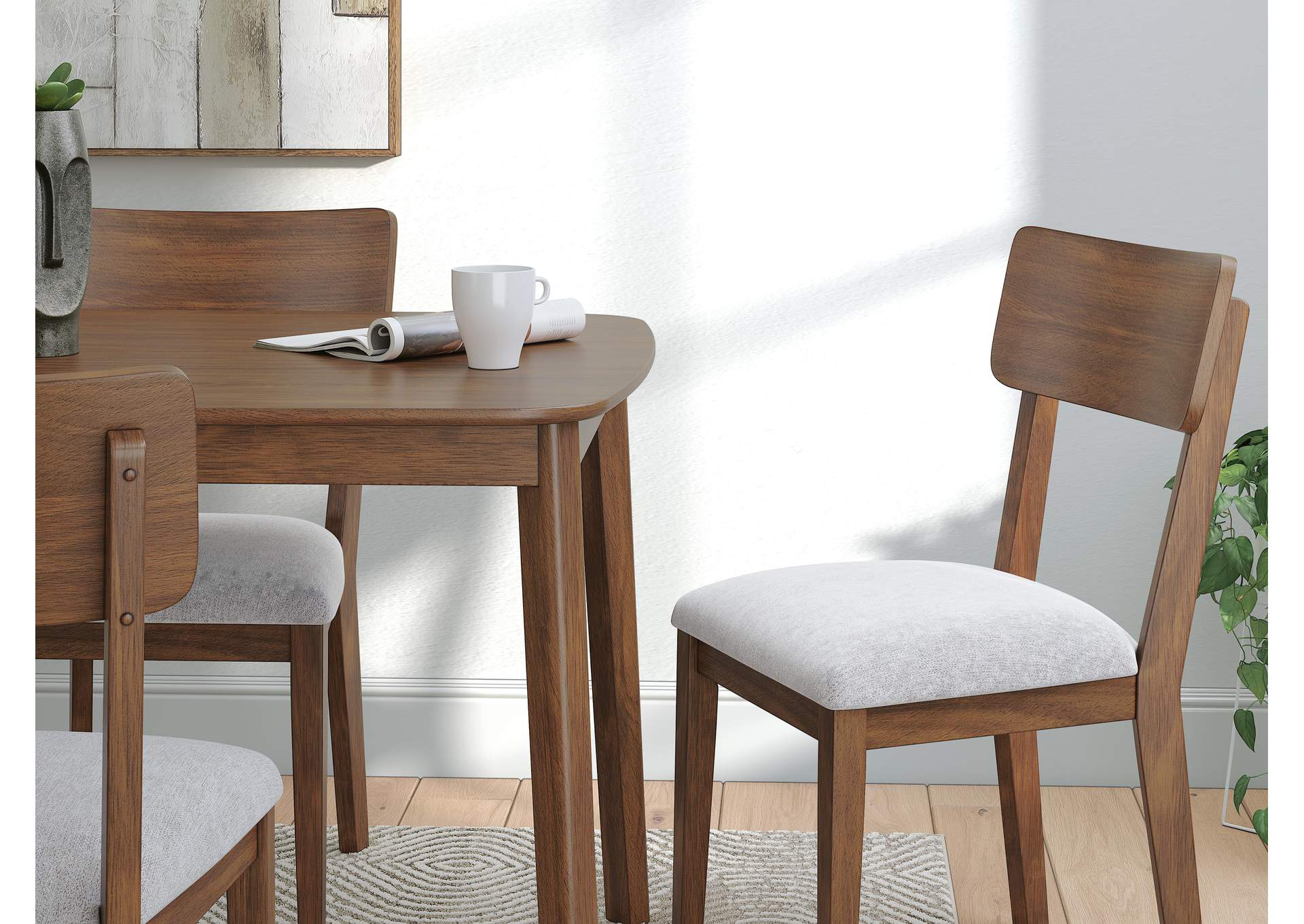 Tameride Dining Table and 4 Chairs (Set of 5) detail