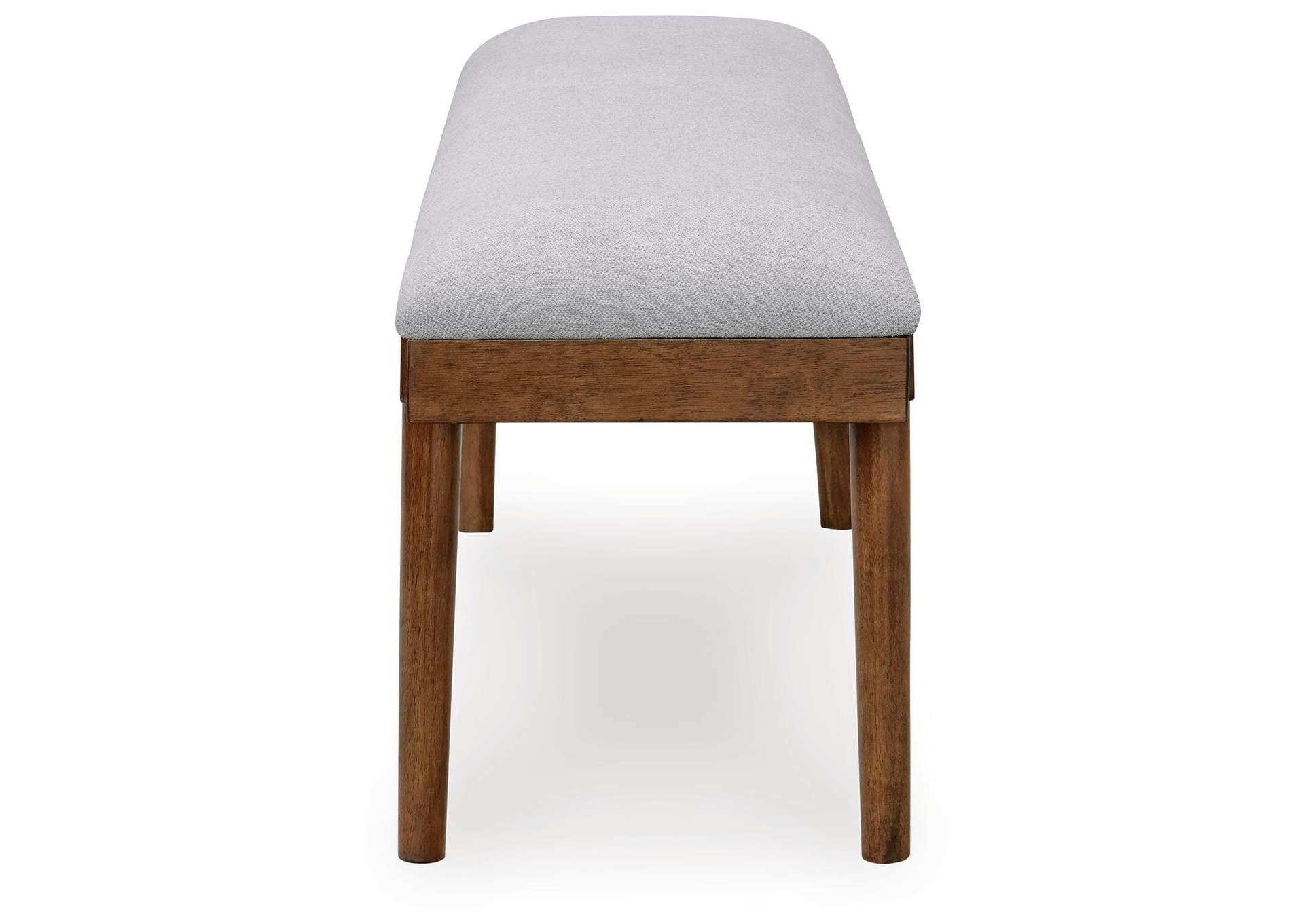 Lyncott Dining Table and 4 Chairs and Bench side view