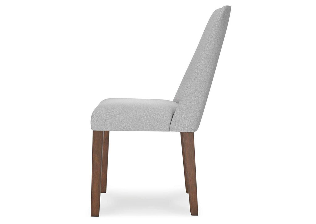 Lyncott Extendable Dining Table and 4 Chairs side view