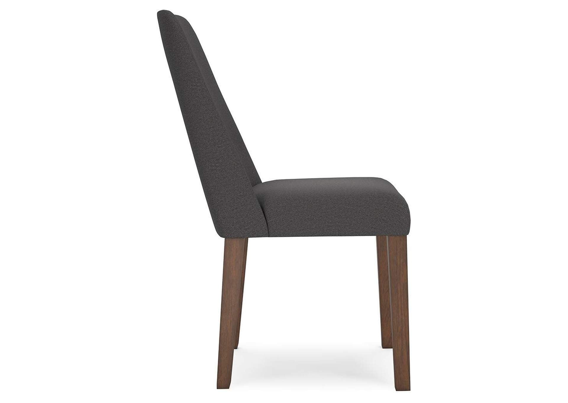Lyncott Extendable Dining Table and 4 Chairs side view