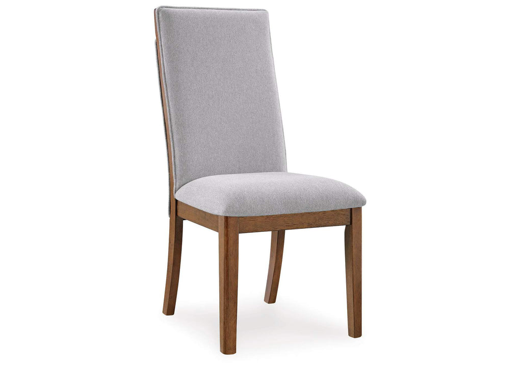 Lyncott Dining Table and 4 Chairs angled view