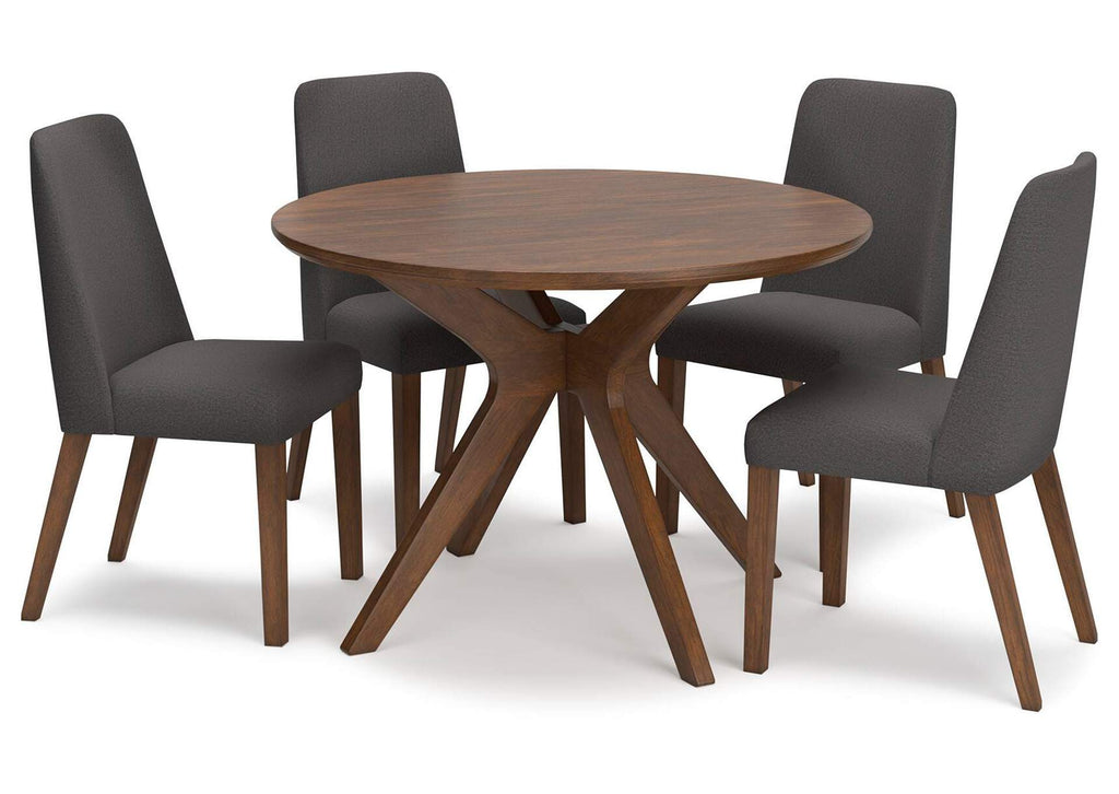 Lyncott Dining Table and 4 Chairs