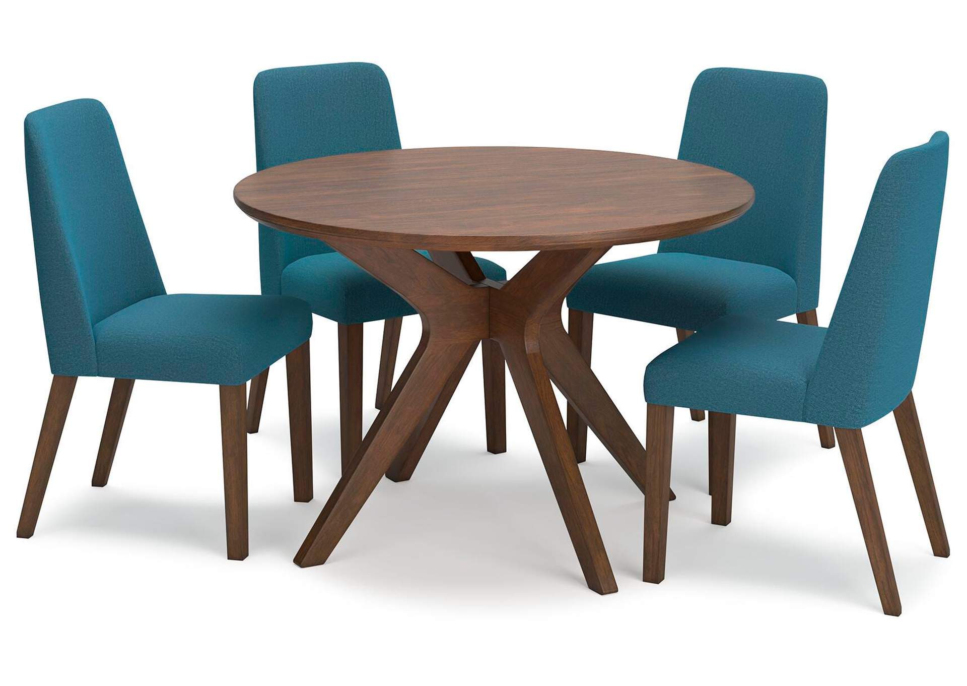 Lyncott Dining Table and 4 Chairs