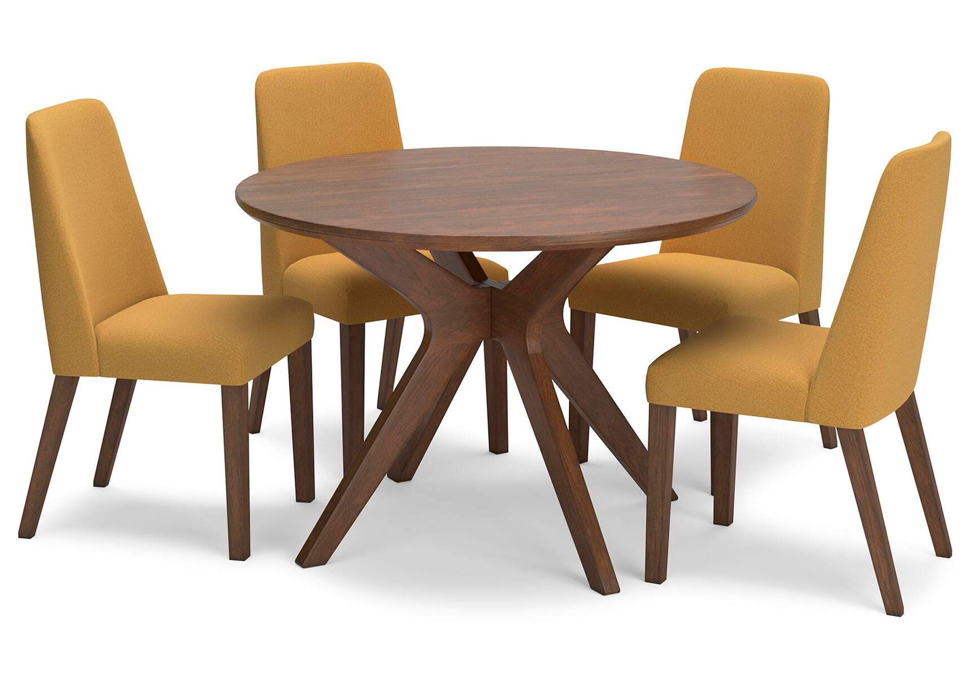 Lyncott Dining Table and 4 Chairs