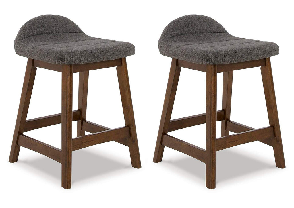 Lyncott Counter Height Bar Stool (Set of 2)